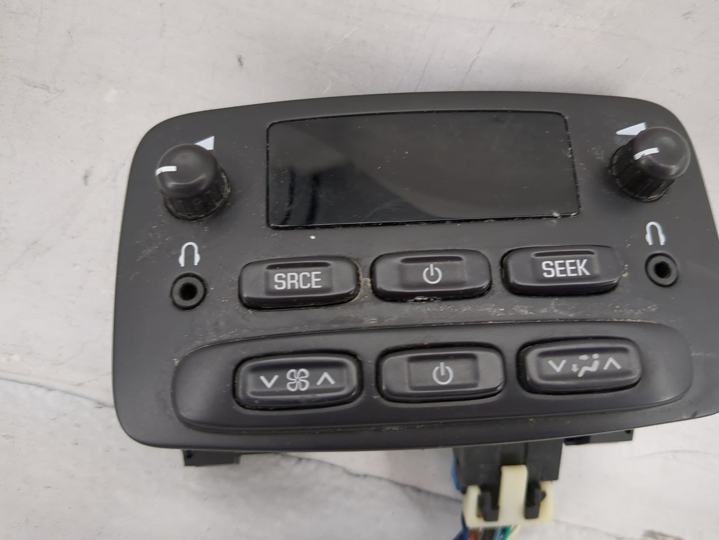 2002-2009 Chevrolet Trailblazer Climate Control Module Temperature AC/Heater Replacement Fits OEM Used Auto Parts - Oemuseda