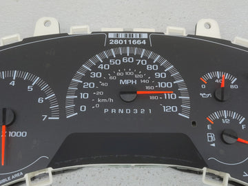 2006-2009 Chevrolet Trailblazer Instrument Cluster Speedometer Gauges Fits Fits 2006 2007 2008 2009 OEM Used Auto Parts