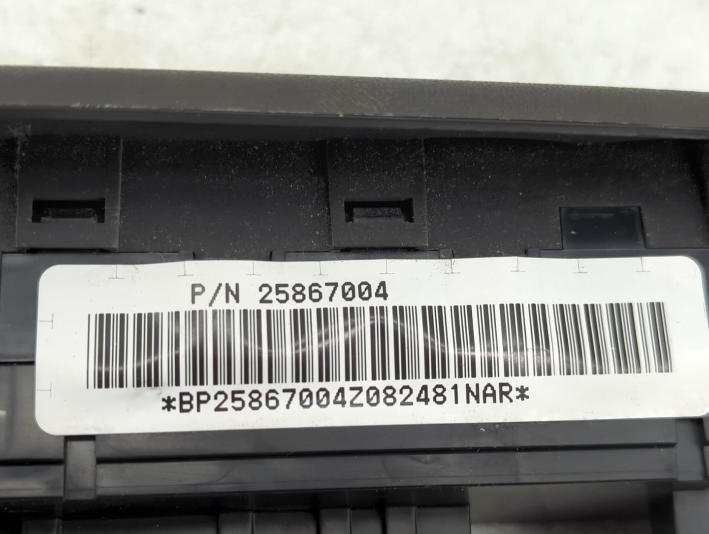 2006-2009 Chevrolet Trailblazer Master Power Window Switch Replacement Driver Side Left Fits Fits 2006 2007 2008 2009 OEM Us