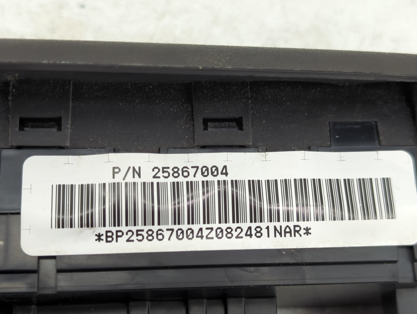 2006-2009 Chevrolet Trailblazer Master Power Window Switch Replacement Driver Side Left Fits Fits 2006 2007 2008 2009 OEM Us