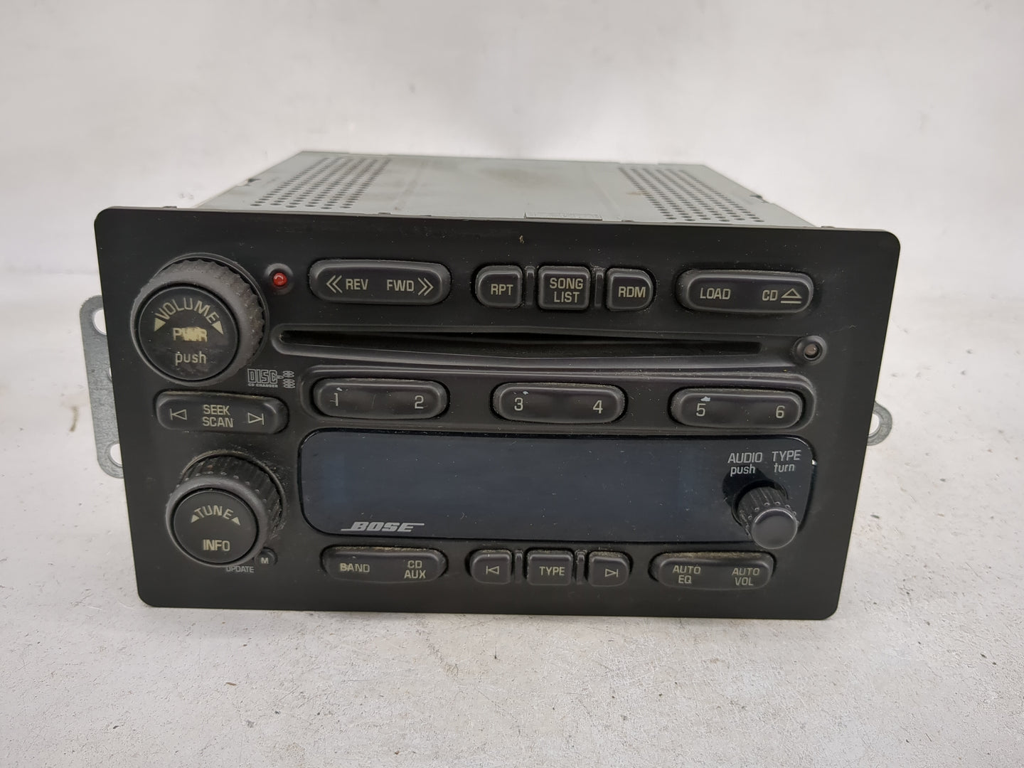 2002-2005 Chevrolet Trailblazer Ext Radio AM FM Cd Player Receiver Replacement Fits Fits 2002 2003 2004 2005 OEM Used Auto P