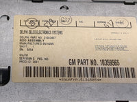 2002-2005 Chevrolet Trailblazer Ext Radio AM FM Cd Player Receiver Replacement Fits Fits 2002 2003 2004 2005 OEM Used Auto P