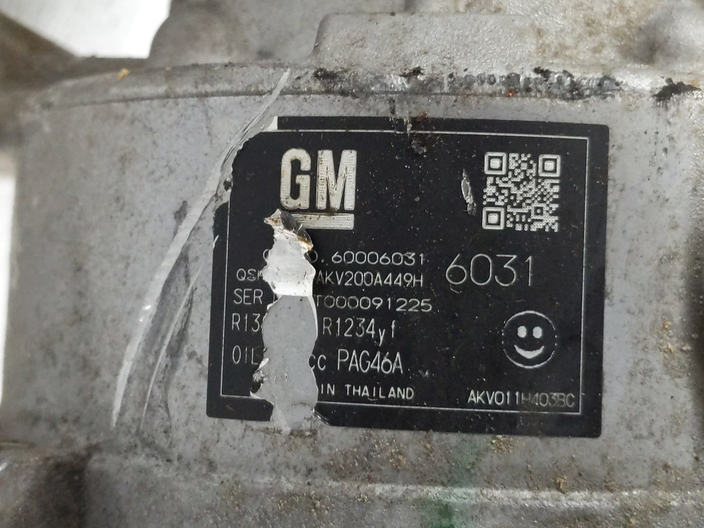 Chevrolet Trail Blazer Air Conditioning A/c Ac Compressor Oem - Oemusedautoparts1.com