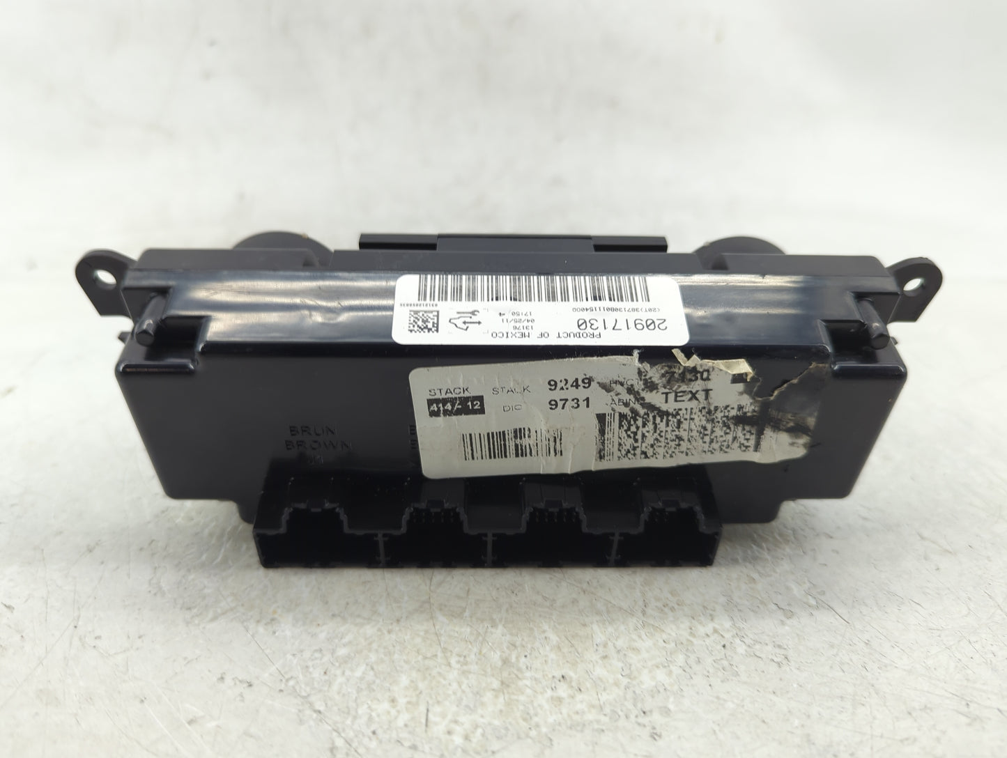 0 Chevrolet Traverse Climate Control Module Temperature AC/Heater Replacement Fits OEM Used Auto Parts - Oemusedautoparts1.c