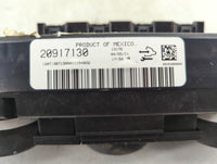0 Chevrolet Traverse Climate Control Module Temperature AC/Heater Replacement Fits OEM Used Auto Parts - Oemusedautoparts1.c