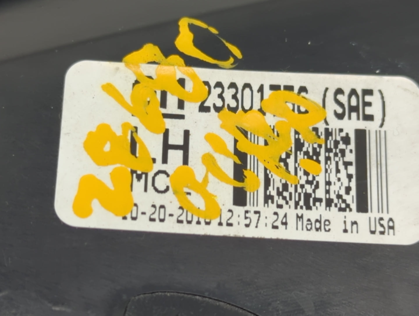2013-2017 Chevrolet Traverse Tail Light Assembly Driver Left OEM Fits Fits 2013 2014 2015 2016 2017 OEM Used Auto Parts - Oe