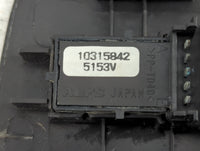 2005-2009 Chevrolet Uplander Master Power Window Switch Replacement Driver Side Left Fits OEM Used Auto Parts - Oemusedautop