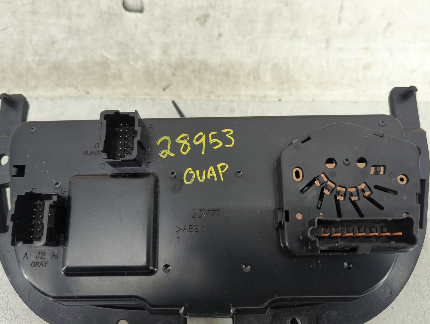 2005-2009 Chevrolet Uplander Climate Control Module Temperature AC/Heater Replacement Fits Fits 2005 2006 2007 2008 2009 OEM