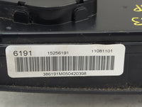 2005-2009 Chevrolet Uplander Climate Control Module Temperature AC/Heater Replacement Fits Fits 2005 2006 2007 2008 2009 OEM