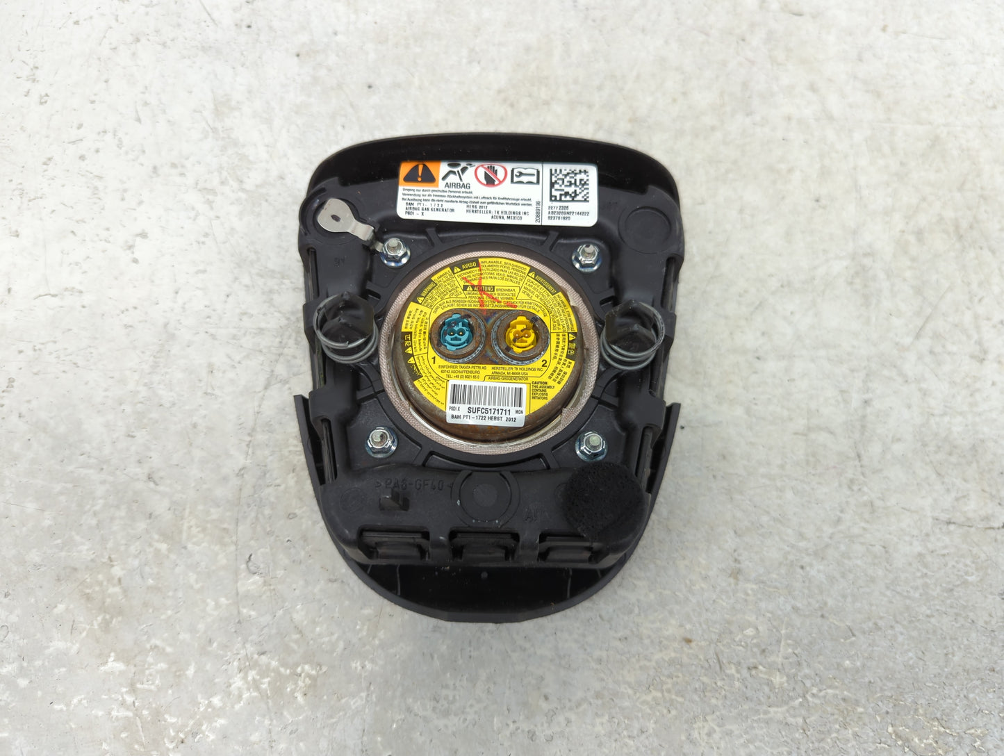 2011-2015 Chevrolet Volt Air Bag Driver Left Steering Wheel Mounted - Oemusedautoparts1.com