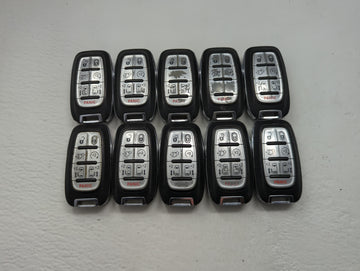 Lot of 10 Chrysler Keyless Entry Remote Fob MIXED FCC IDS MIXED PART - Oemusedautoparts1.com