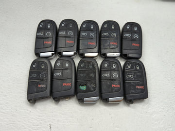 Lot of 10 Chrysler Keyless Entry Remote Fob M3N-40821302 MIXED PART - Oemusedautoparts1.com