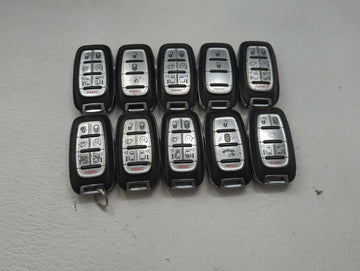 Lot of 10 Chrysler Keyless Entry Remote Fob MIXED FCC IDS MIXED PART 1475759 - Oemusedautoparts1.com