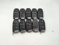 Lot of 10 Chrysler Keyless Entry Remote Fob MIXED FCC IDS MIXED PART 1475772 - Oemusedautoparts1.com