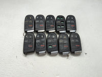 Lot of 10 Chrysler Keyless Entry Remote Fob MIXED FCC IDS MIXED PART 1475773 - Oemusedautoparts1.com