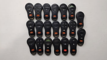 Lot of 20 Chrysler Keyless Entry Remote Fob MIXED FCC IDS MIXED PART - Oemusedautoparts1.com