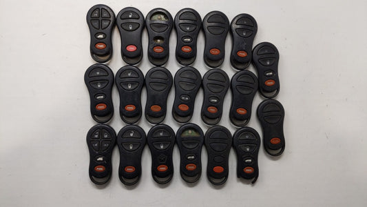 Lot of 20 Chrysler Keyless Entry Remote Fob MIXED FCC IDS MIXED PART - Oemusedautoparts1.com