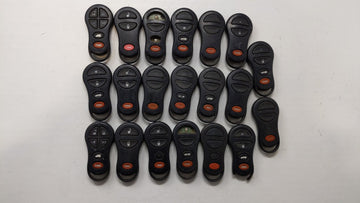 Lot of 20 Chrysler Keyless Entry Remote Fob MIXED FCC IDS MIXED PART 312682 - Oemusedautoparts1.com