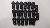 Lot of 20 Chrysler Keyless Entry Remote Fob MIXED FCC IDS MIXED PART - Oemusedautoparts1.com