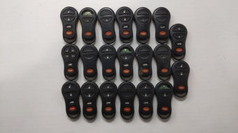 compare product Lot of 20 Chrysler Keyless Entry Remote Fob GQ43VT9T | GQ43VT13T |