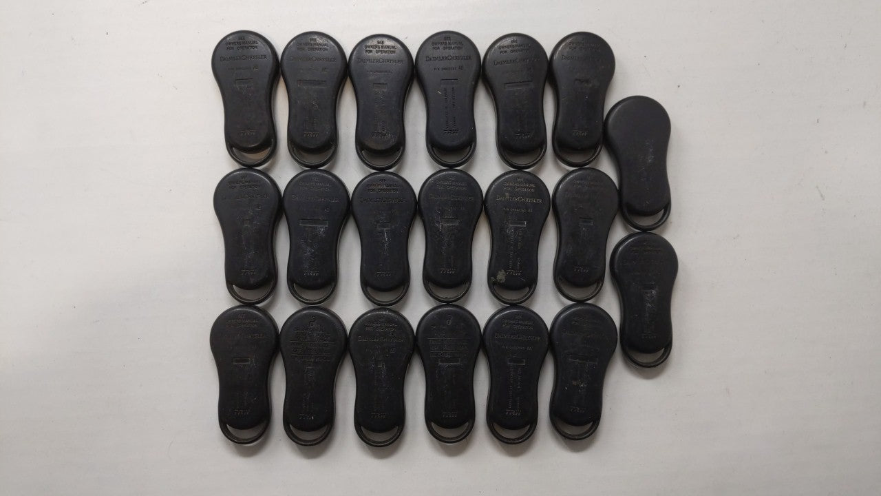 Lot of 20 Chrysler Keyless Entry Remote Fob GQ43VT9T | GQ43VT13T | - Oemusedautoparts1.com