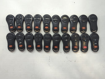 compare product Lot of 20 Chrysler Keyless Entry Remote Fob GQ43VT9T | GQ43VT13T |