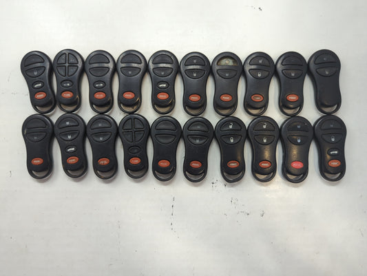 Lot of 20 Chrysler Keyless Entry Remote Fob GQ43VT9T | GQ43VT13T | - Oemusedautoparts1.com