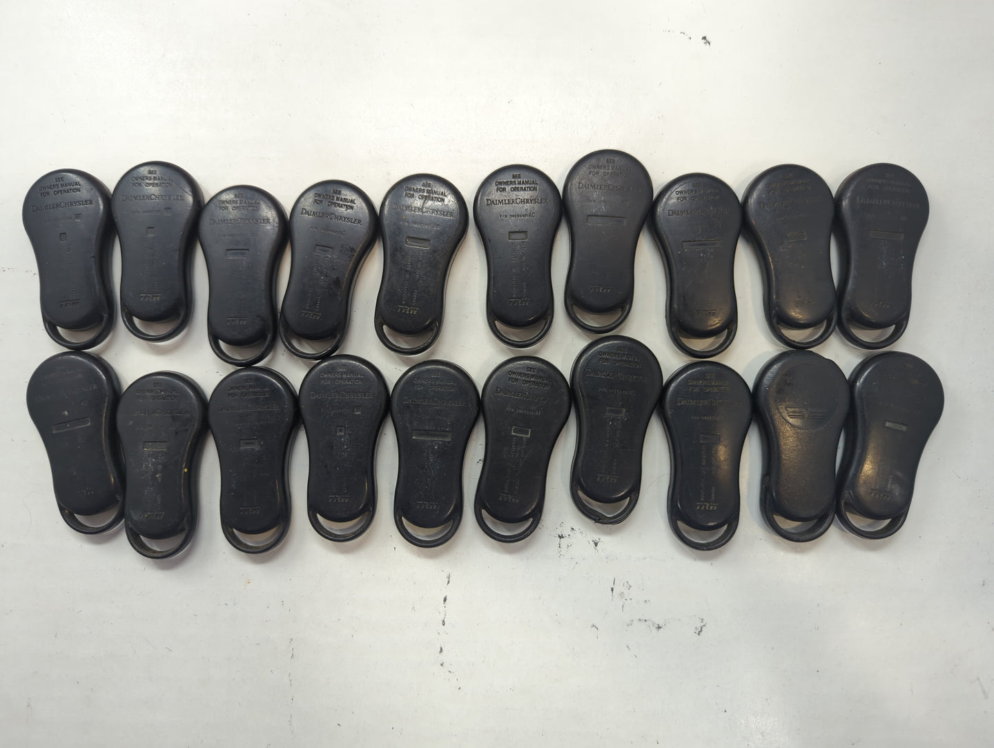 Lot of 20 Chrysler Keyless Entry Remote Fob GQ43VT9T | GQ43VT13T | - Oemusedautoparts1.com