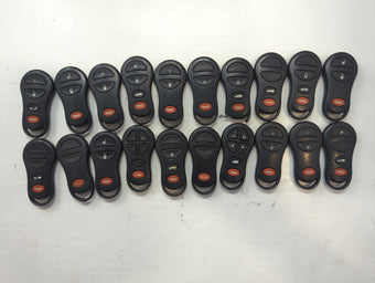 compare product Lot of 20 Chrysler Keyless Entry Remote Fob GQ43VT9T | GQ43VT13T |