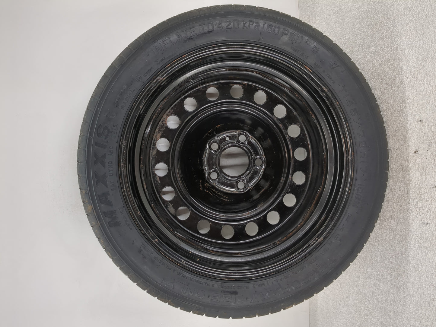 2015-2017 Chrysler 200 Spare Donut Tire Wheel Rim Oem - Oemusedautoparts1.com