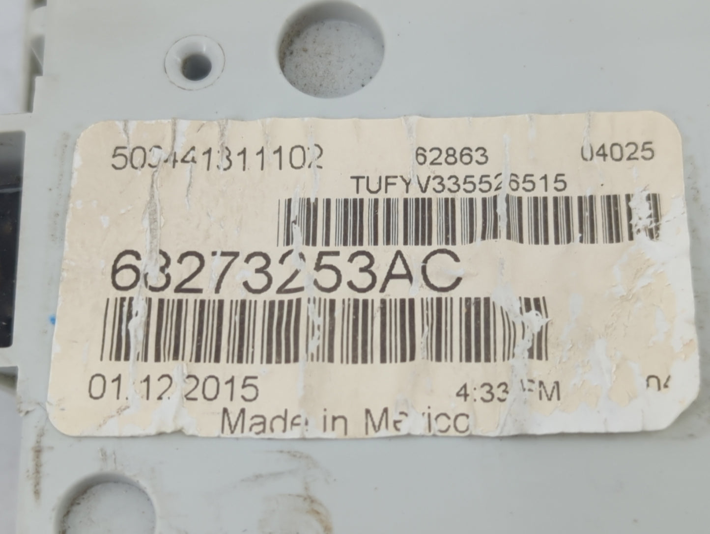 2016-2016 Chrysler 200 Body Control Module Bcm Inner Cabin Fuse Box - Oemusedautoparts1.com
