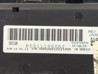 2011-2014 Chrysler 200 Climate Control Module Temperature AC/Heater Replacement Fits Fits 2008 2009 2010 2011 2012 2013 2014
