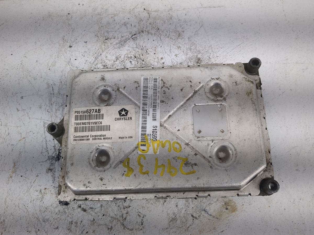 2011 Chrysler 200 PCM Engine Control Computer ECU ECM PCU OEM OEM Used Auto Parts - Oemusedautoparts1.com