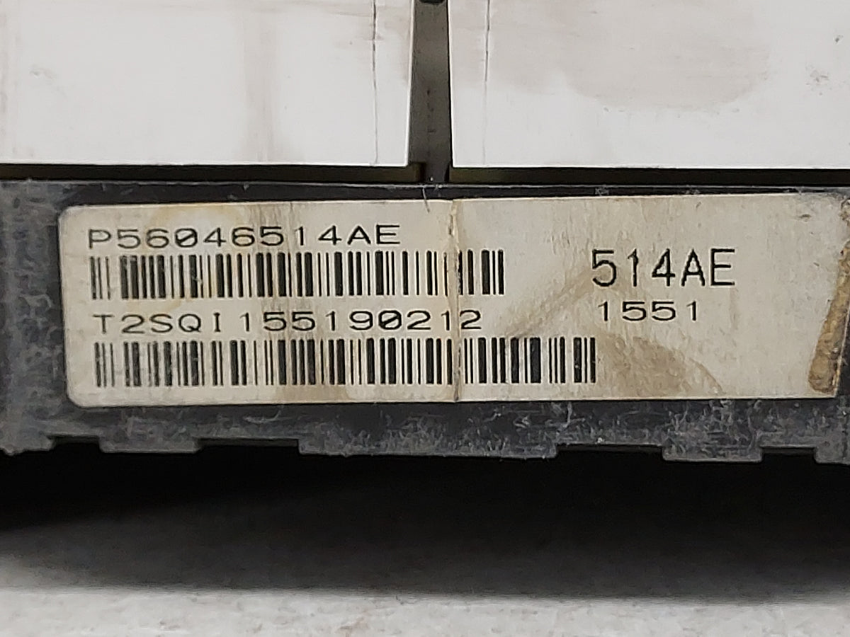 2011-2014 Chrysler 200 Instrument Cluster Speedometer Gauges Miles:139K Fits OEM Used Auto Parts - Oemusedautoparts1.com