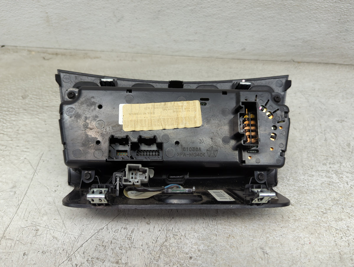 2011-2014 Chrysler 200 Climate Control Module Temperature AC/Heater Replacement Fits Fits 2011 2012 2013 2014 OEM Used Auto 
