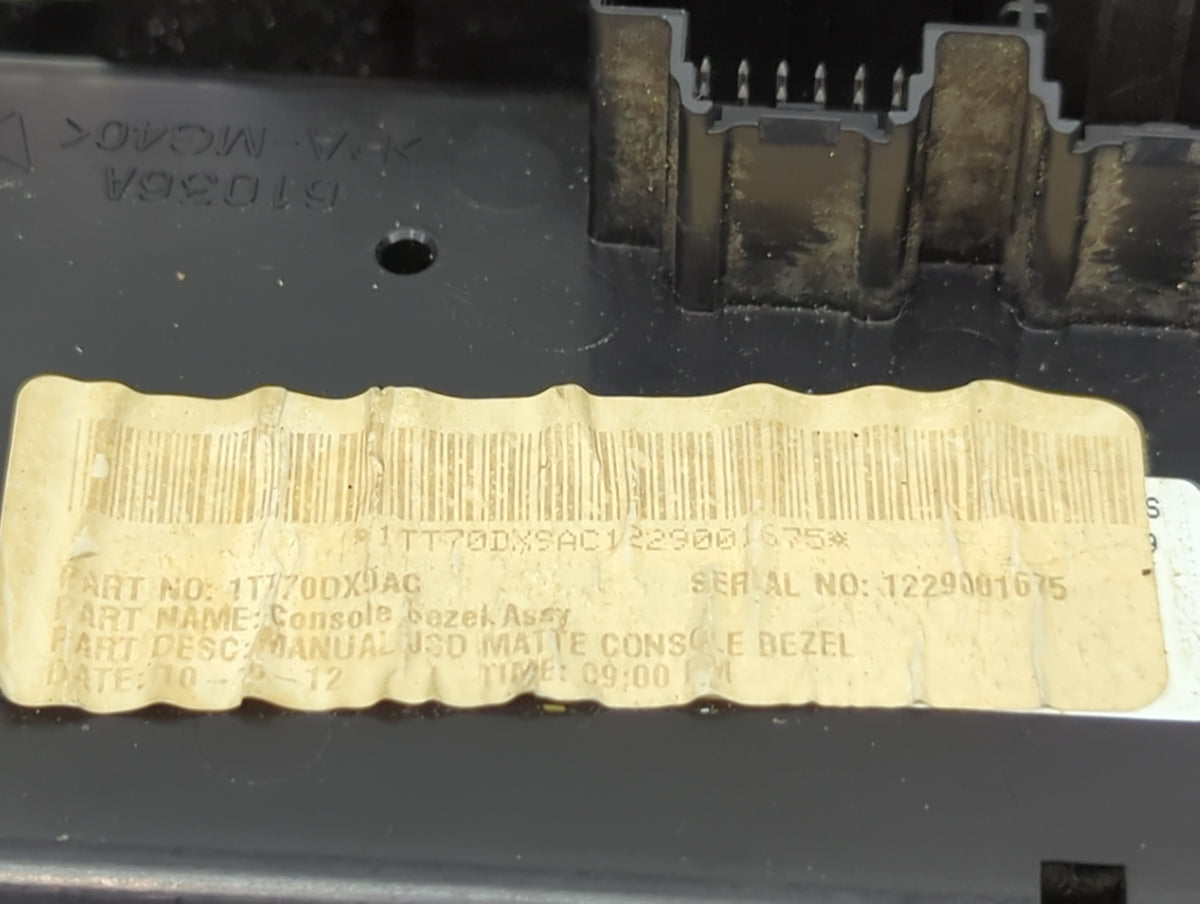 2011-2014 Chrysler 200 Climate Control Module Temperature AC/Heater Replacement Fits Fits 2011 2012 2013 2014 OEM Used Auto 