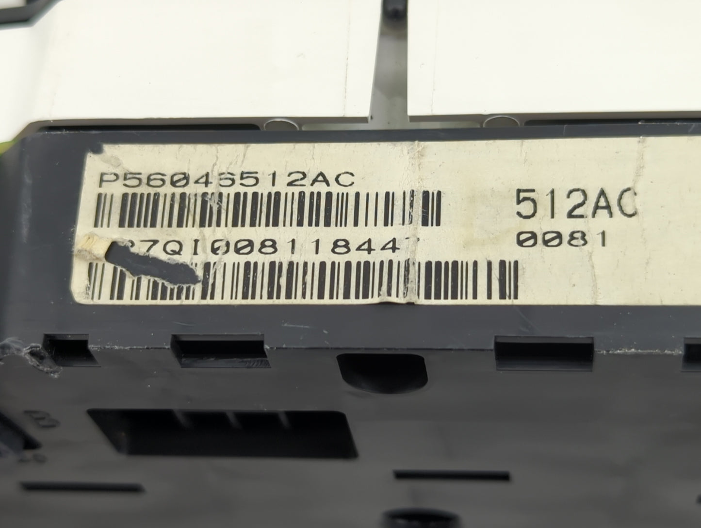2011-2014 Chrysler 200 Instrument Cluster Speedometer Gauges Fits Fits 2011 2012 2013 2014 OEM Used Auto Parts - Oemusedauto
