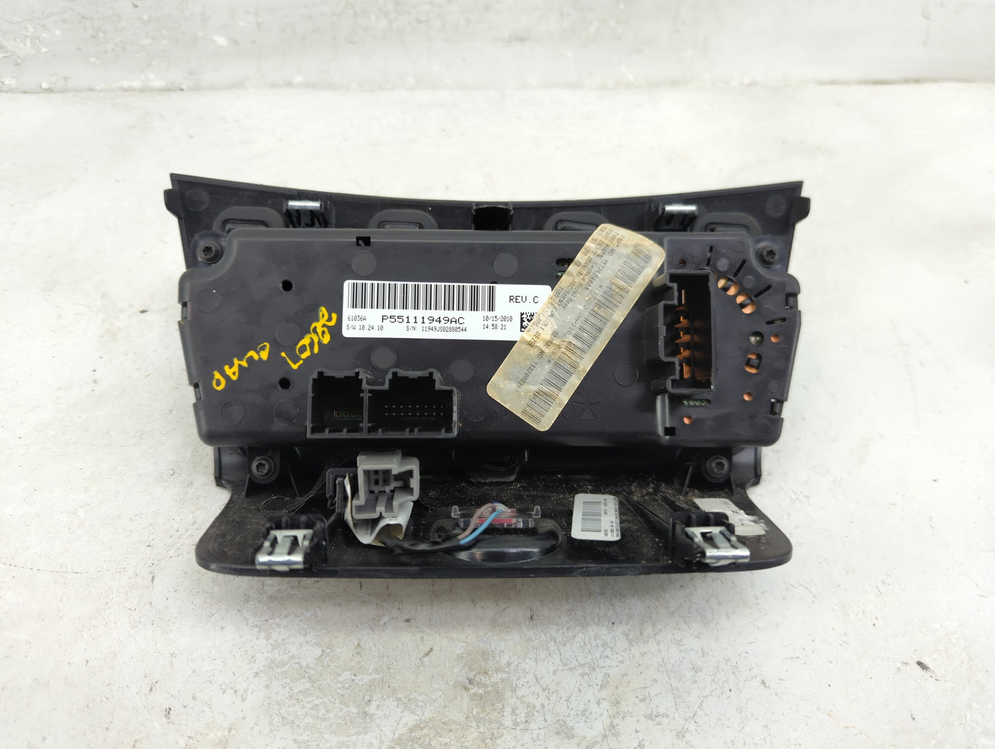 2011-2014 Chrysler 200 Climate Control Module Temperature AC/Heater Replacement Fits Fits 2011 2012 2013 2014 OEM Used Auto 