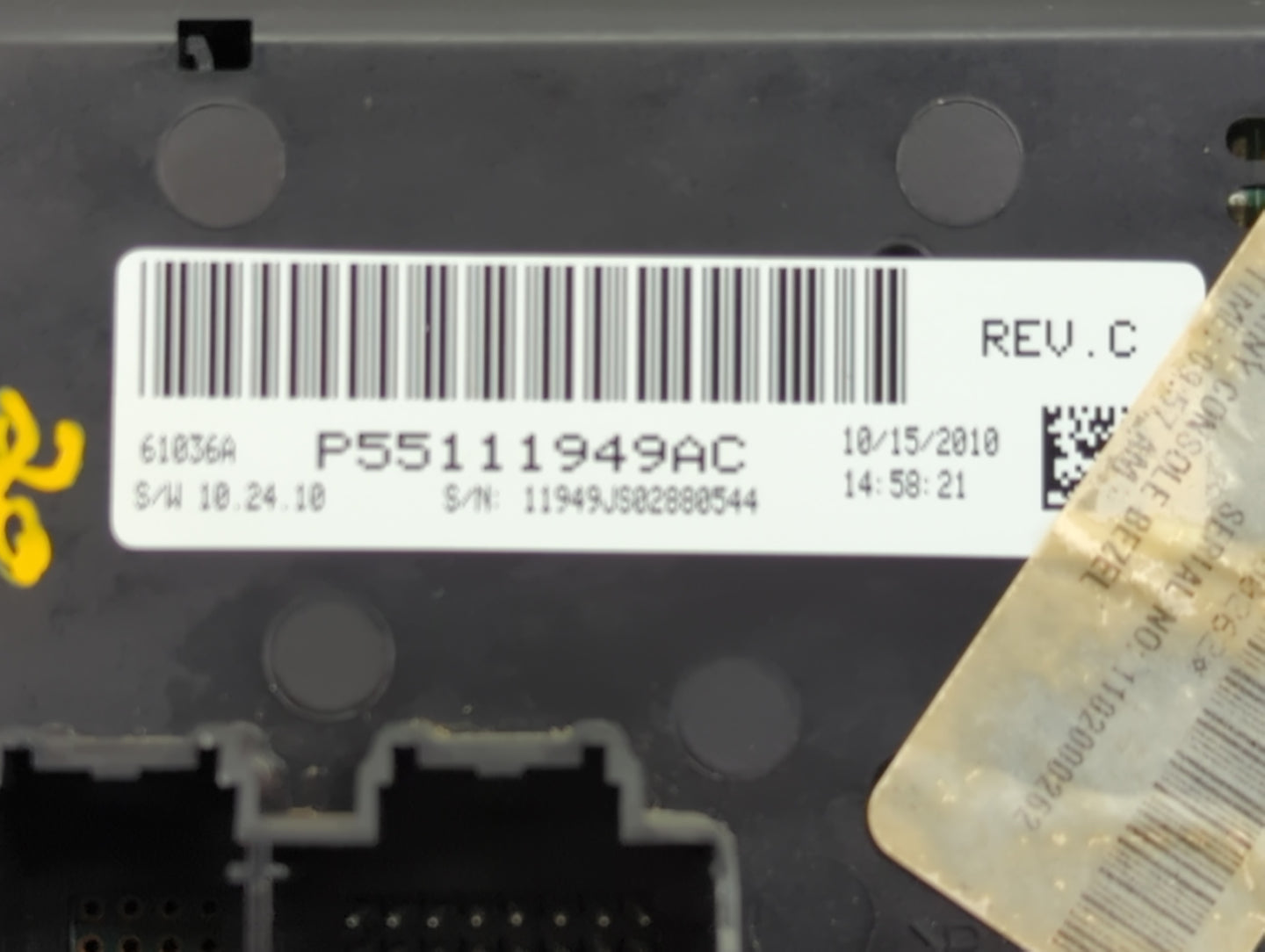 2011-2014 Chrysler 200 Climate Control Module Temperature AC/Heater Replacement Fits Fits 2011 2012 2013 2014 OEM Used Auto 
