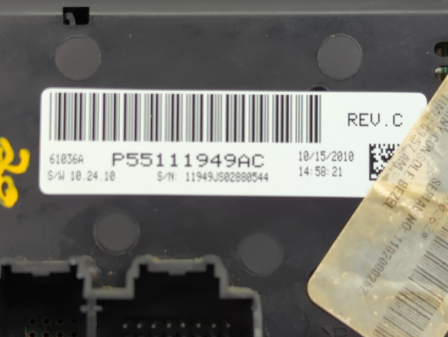 2011-2014 Chrysler 200 Climate Control Module Temperature AC/Heater Replacement Fits Fits 2011 2012 2013 2014 OEM Used Auto 