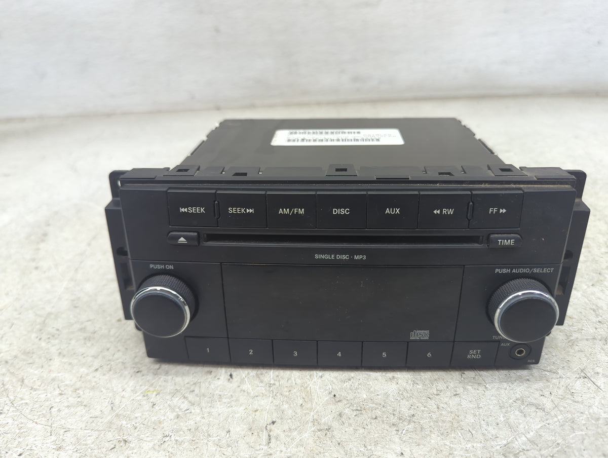 2008-2010 Chrysler 300 Radio AM FM Cd Player Receiver Replacement Fits 2008 2009 2010 OEM Used Auto Parts - Oemusedautoparts