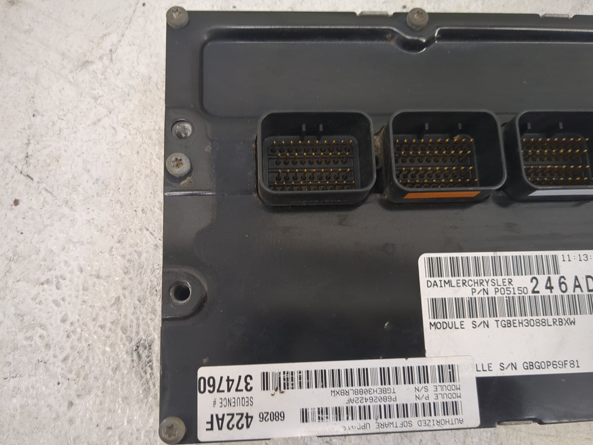 2008-2010 Chrysler 300 PCM Engine Control Computer ECU ECM PCU OEM Fits 2008 2009 2010 OEM Used Auto Parts - Oemusedautopart