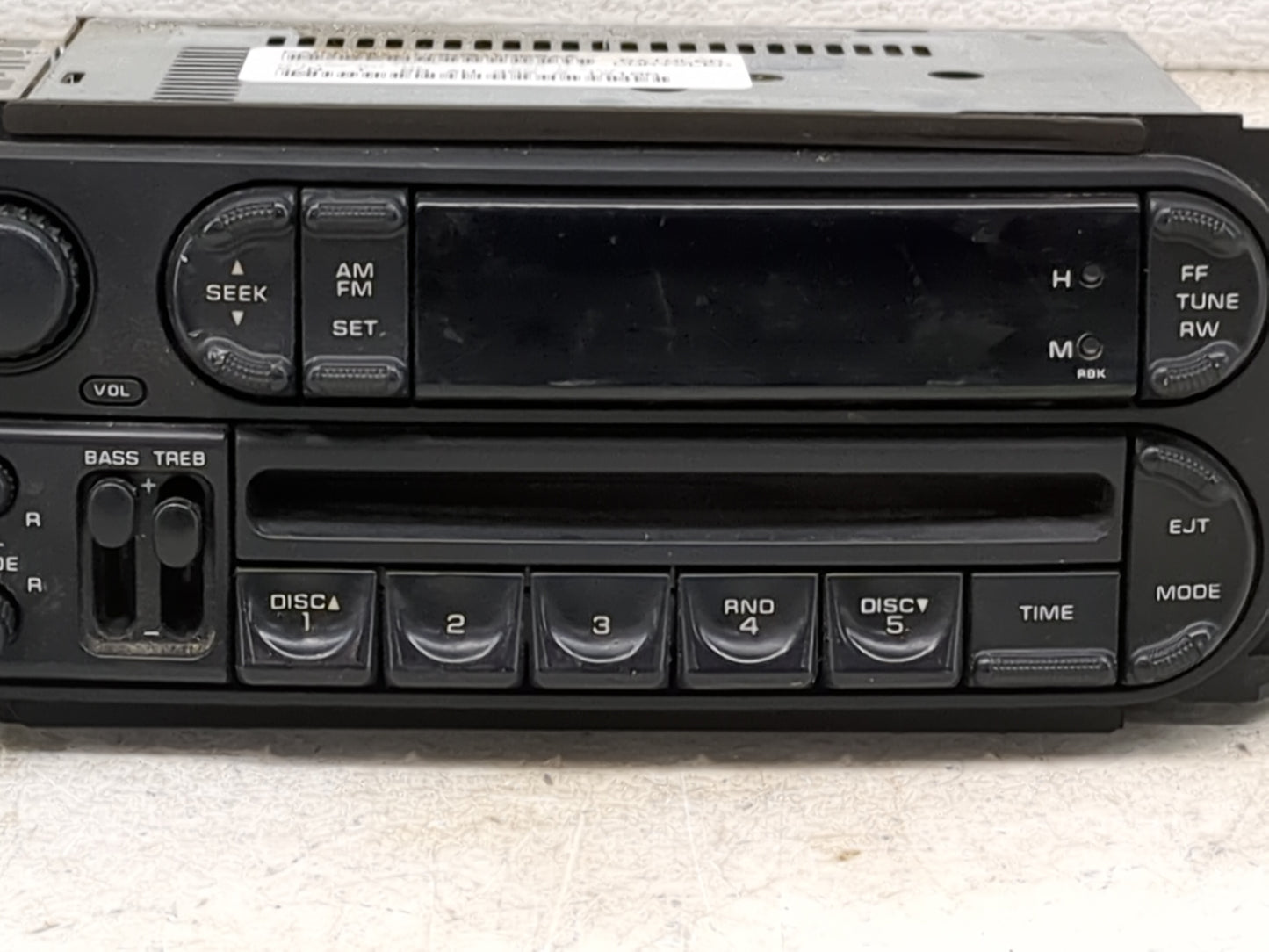 2002-2004 Chrysler 300m Radio AM FM Cd Player Receiver Replacement Fits Fits 2002 2003 2004 2005 2006 2007 2008 2009 2010 OE