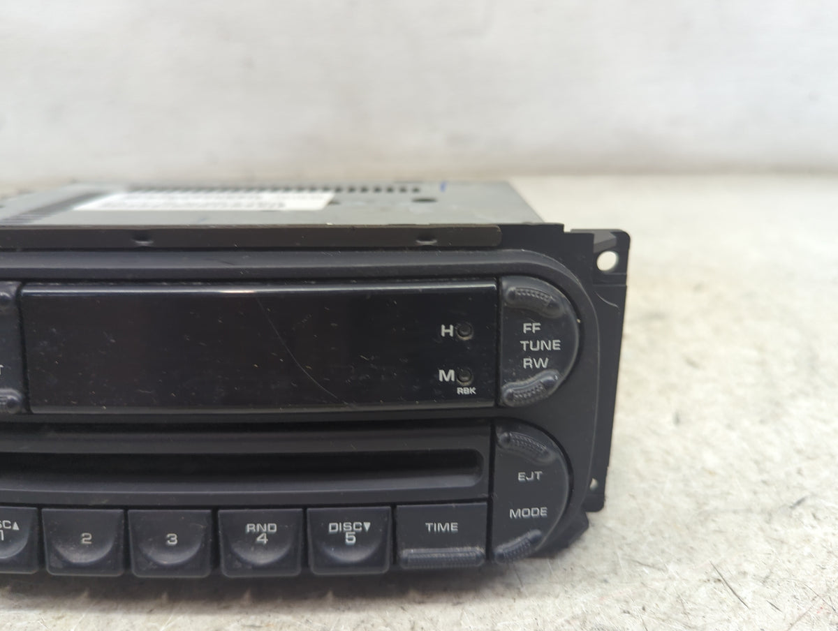 2002-2004 Chrysler Concorde Radio AM FM Cd Player Receiver Replacement Fits 2002 2003 2004 2005 2006 2007 2008 2009 2010 OEM