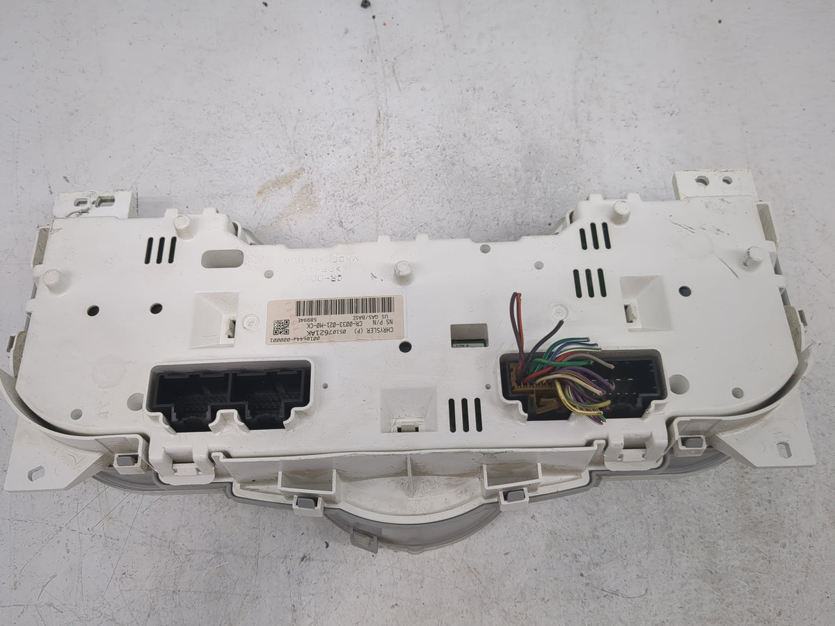 2006-2008 Chrysler Pt Cruiser Instrument Cluster Speedometer Gauges Miles:123K Fits Fits 2006 2007 2008 OEM Used Auto Parts 