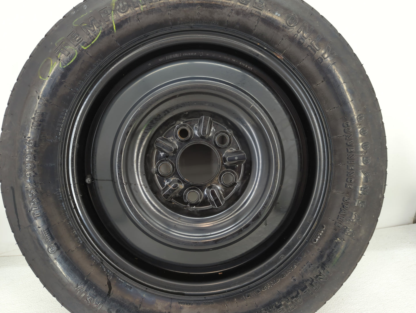 2007-2010 Chrysler Sebring Spare Donut Tire Wheel Rim Oem - Oemusedautoparts1.com