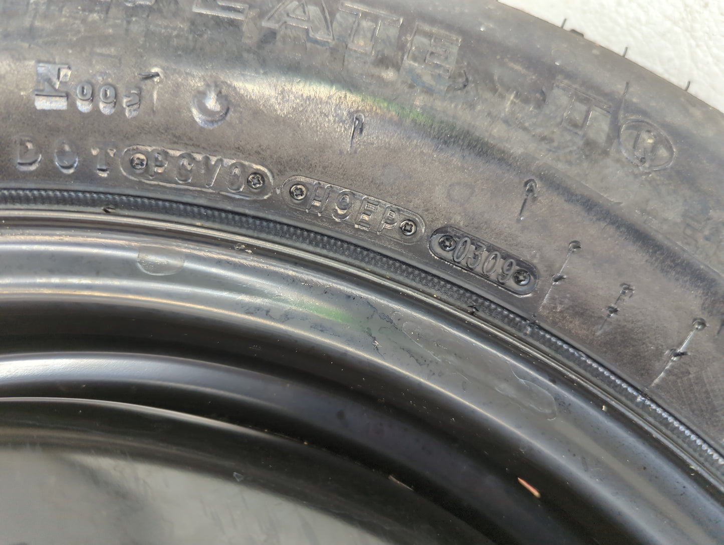 2007-2010 Chrysler Sebring Spare Donut Tire Wheel Rim Oem - Oemusedautoparts1.com