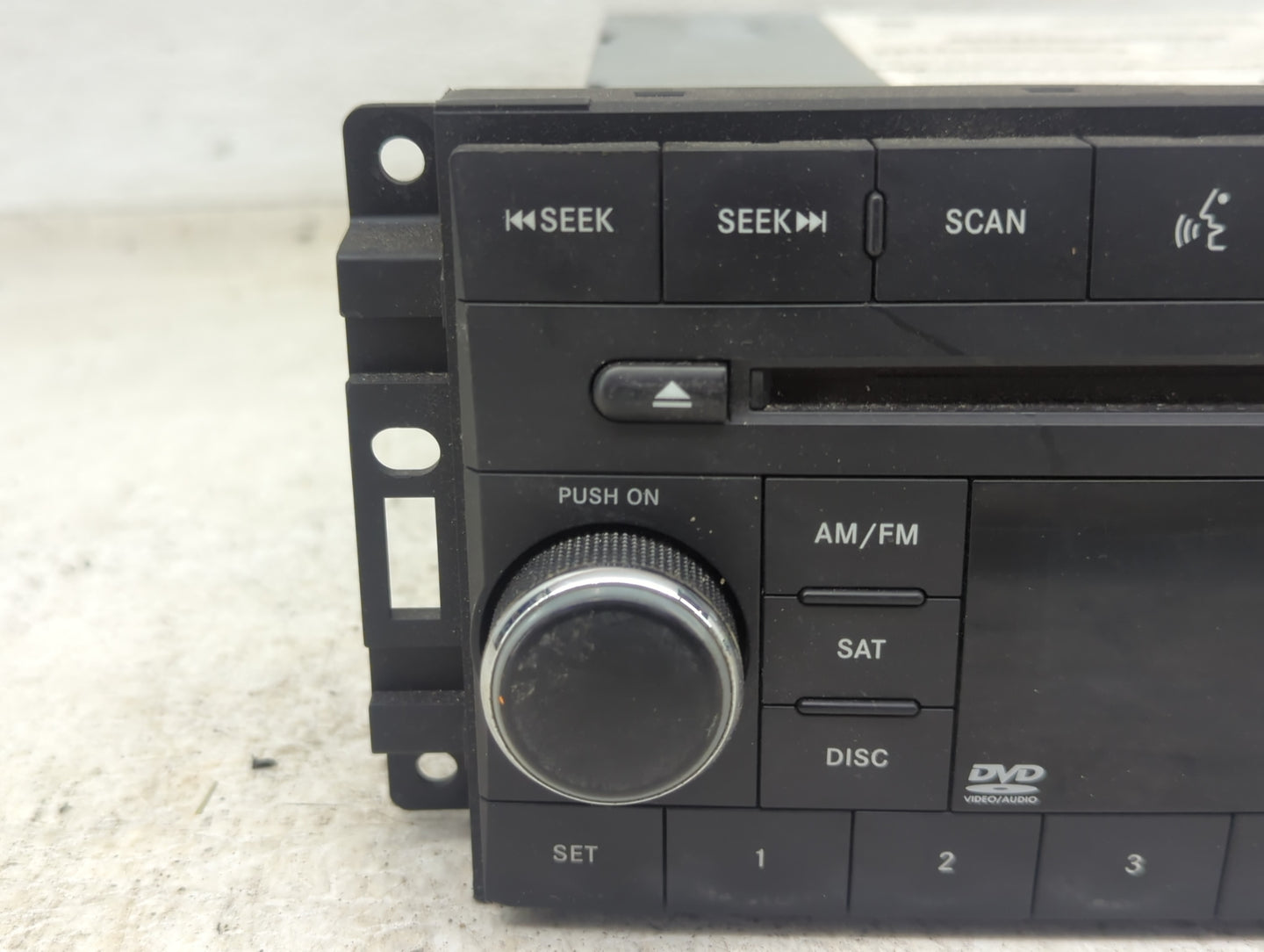 2007-2010 Chrysler Sebring Radio AM FM Cd Player Receiver Replacement Fits Fits 2007 2008 2009 2010 OEM Used Auto Parts - Oe