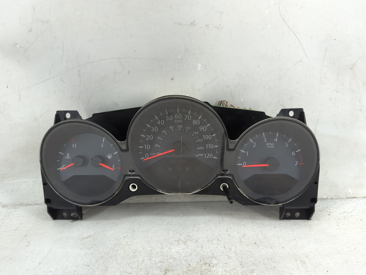 2010 Chrysler Sebring Instrument Cluster Speedometer Gauges Miles:174K Fits OEM Used Auto Parts - Oemusedautoparts1.com