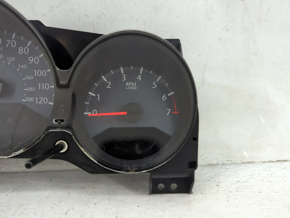 2010 Chrysler Sebring Instrument Cluster Speedometer Gauges Miles:174K Fits OEM Used Auto Parts - Oemusedautoparts1.com